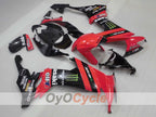 Kit de carénages injectés pour NINJA ZX-10R 08-10 - Rouge, Noir - Monster #OYO87906103