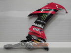 Kit de carénages injectés pour NINJA ZX-10R 08-10 - Rouge, Noir - Monster #OYO87906103