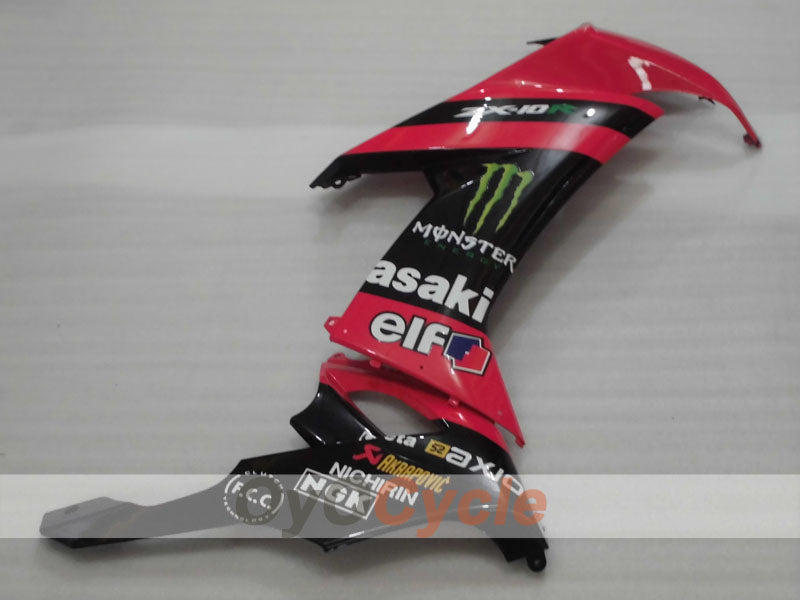 Carénage latéral gauche et droit pour Kawasaki Ninja ZX-10R 08-10 #OYO87913456