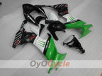 Kit de carénages injectés pour NINJA ZX-10R 08-10 - Vert, Blanc, Noir - Monster #OYO87906104
