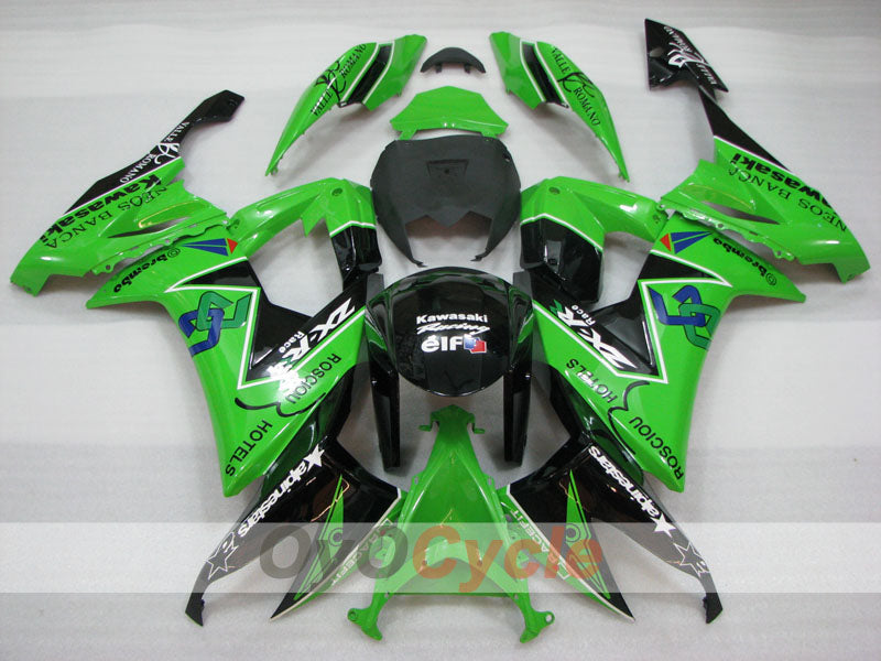 Kit de carénage à injection pour NINJA ZX-10R 08-10 - Vert, noir - Personnalisez #OYO87906105 Image secondaire du produit
