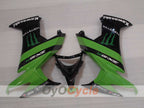 Kit de carénage à injection pour NINJA ZX-10R 08-10 - Vert, noir - Monster #OYO87906106