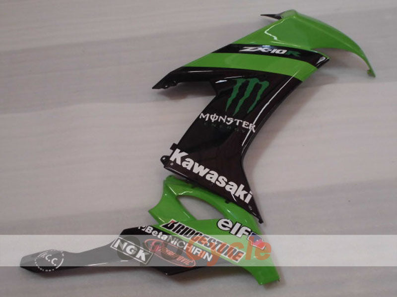 Carénage latéral gauche et droit pour Kawasaki Ninja ZX-10R 08-10 #OYO87913465 Image secondaire du produit