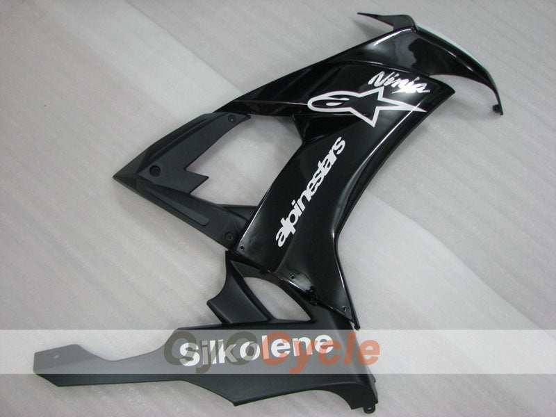 Kit de carénage à injection pour NINJA ZX-10R 08-10 - Noir - Style usine #OYO87906108