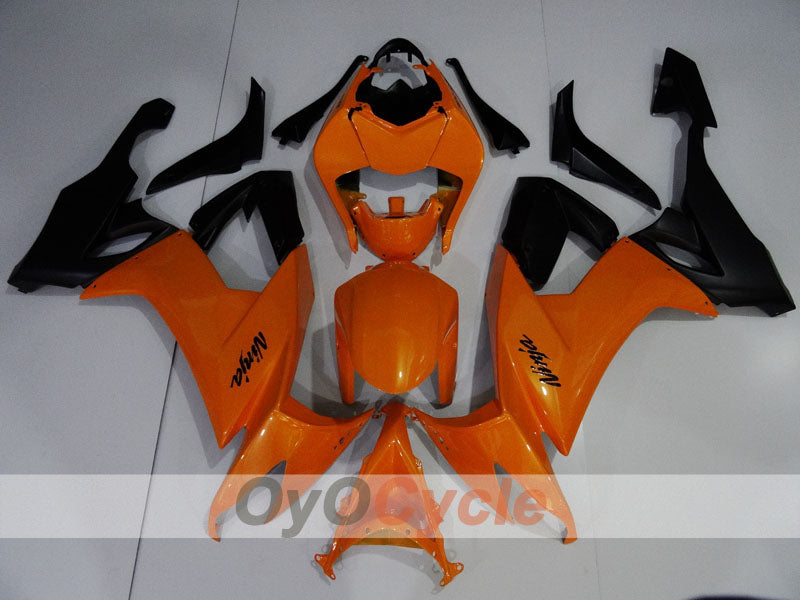 Kit de carénage à injection pour NINJA ZX-10R 08-10 - Orange, noir - Style usine #OYO87906109 Image secondaire du produit