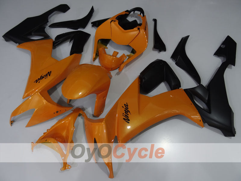 Kit de carénage à injection pour NINJA ZX-10R 08-10 - Orange, noir - Style usine #OYO87906110 Image principale du produit