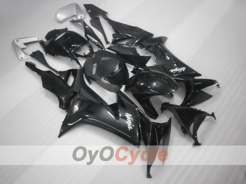 Kit de carénage à injection pour NINJA ZX-10R 08-10 - Noir - Style usine #OYO87906111