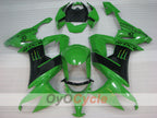 Kit de carénage à injection pour NINJA ZX-10R 08-10 - Vert, noir - Monster #OYO87906113