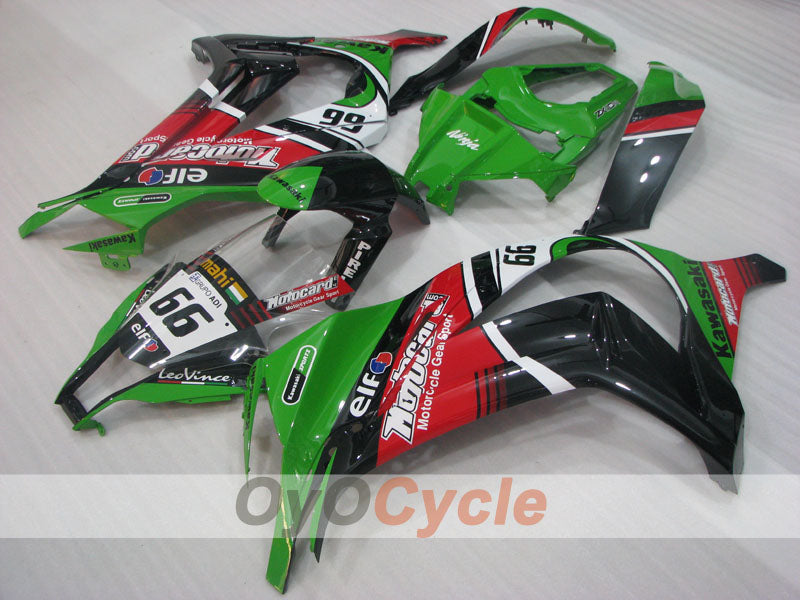 Kit de carénage à injection pour NINJA ZX-10R 11-15 - Vert, noir - Style usine #OYO87906114