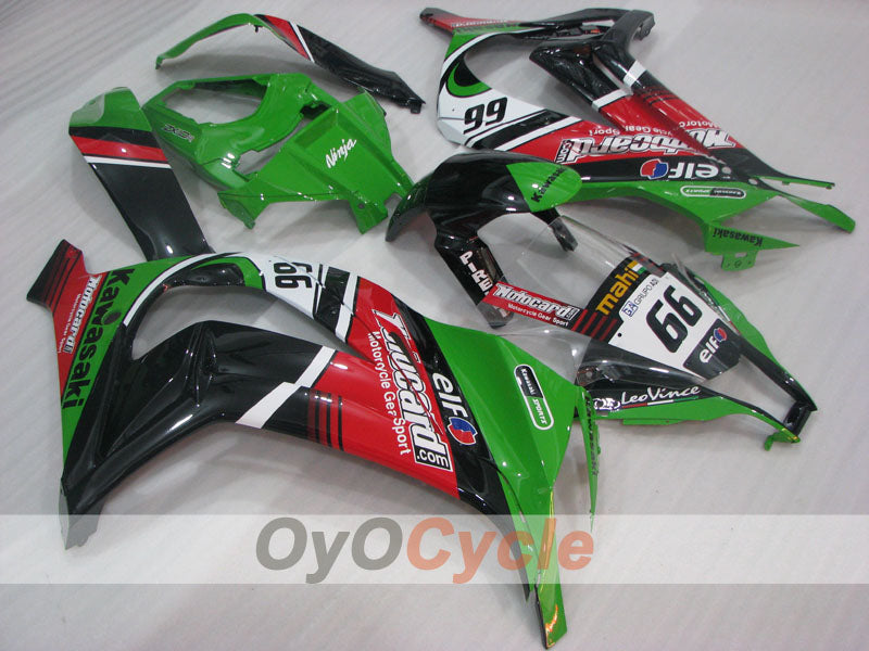 Kit de carénage à injection pour NINJA ZX-10R 11-15 - Vert, noir - Style usine #OYO87906114 Image principale du produit
