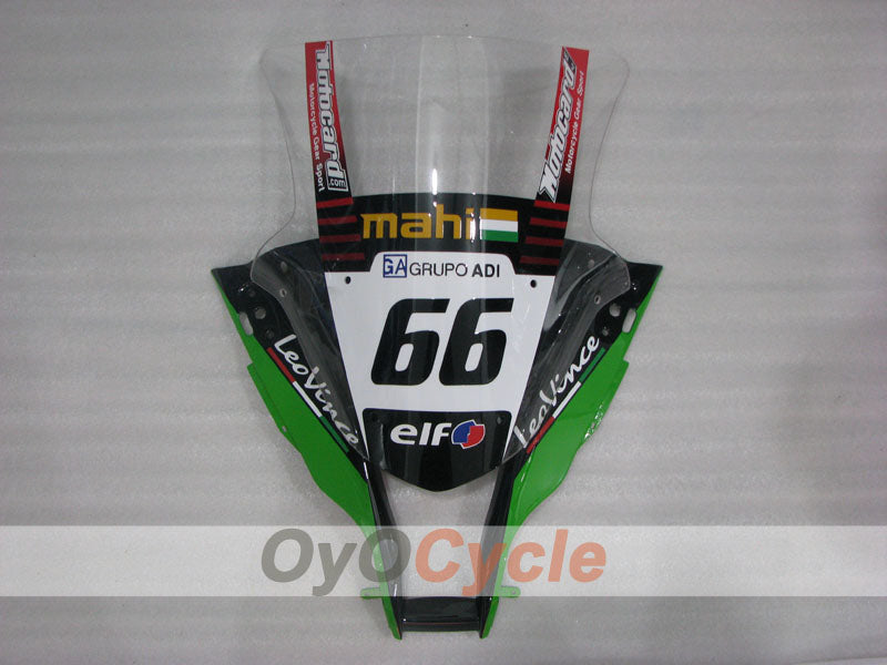 Kit de carénage à injection pour NINJA ZX-10R 11-15 - Vert, noir - Style usine #OYO87906114