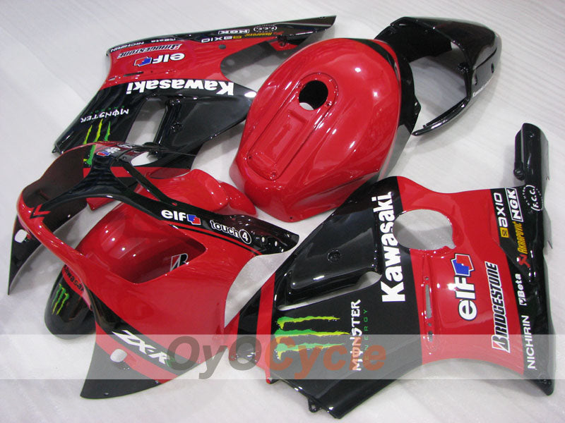 Kit de carénage à injection pour NINJA ZX-12R 00-01 - Rouge, noir - Monster #OYO87906115 Image principale du produit