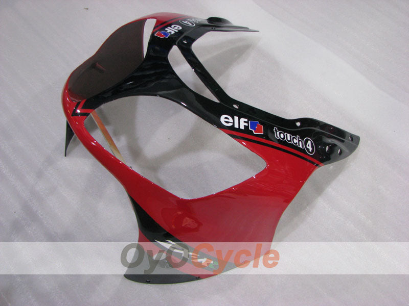Kit de carénage à injection pour NINJA ZX-12R 00-01 - Rouge, noir - Monster #OYO87906115