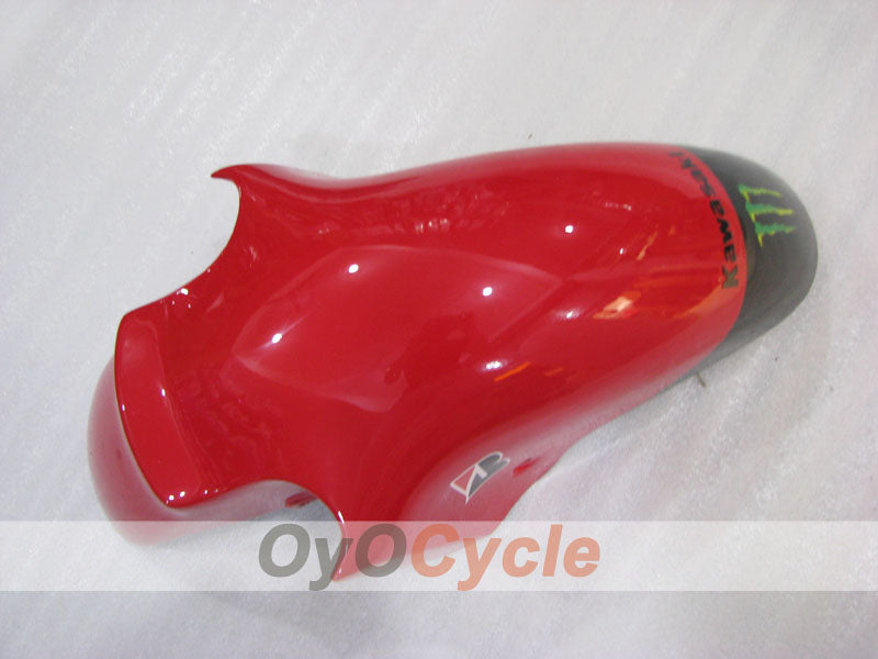 Kit de carénage à injection pour NINJA ZX-12R 00-01 - Rouge, noir - Monster #OYO87906115