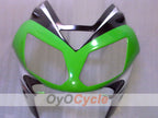 Kit de carénage à injection pour NINJA ZX-12R 02-05 - Vert, blanc, noir - Style d’origine #OYO87906118