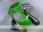 Kit de carénage à injection pour NINJA ZX-12R 02-05 - Vert, blanc, noir - Style d’origine #OYO87906118