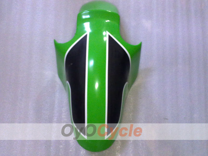 Kit de carénage à injection pour NINJA ZX-12R 02-05 - Vert, blanc, noir - Style d’origine #OYO87906118