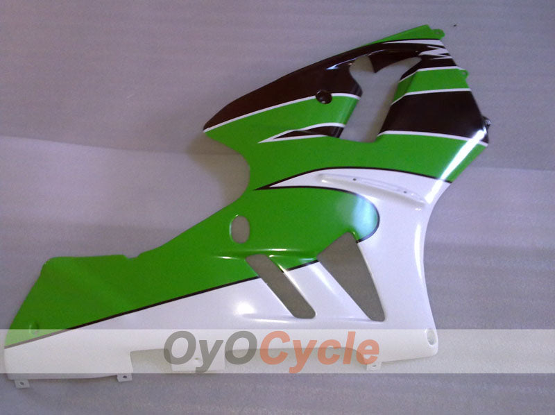 Kit de carénage à injection pour NINJA ZX-12R 02-05 - Vert, blanc, noir - Style d’origine #OYO87906118