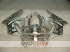 Kit de carénage à injection pour NINJA ZX-12R 02-05 - Noir, argent - Style d’origine #OYO87906119