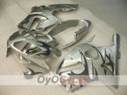 Kit de carénage à injection pour NINJA ZX-12R 02-05 - Noir, argent - Style d’origine #OYO87906119
