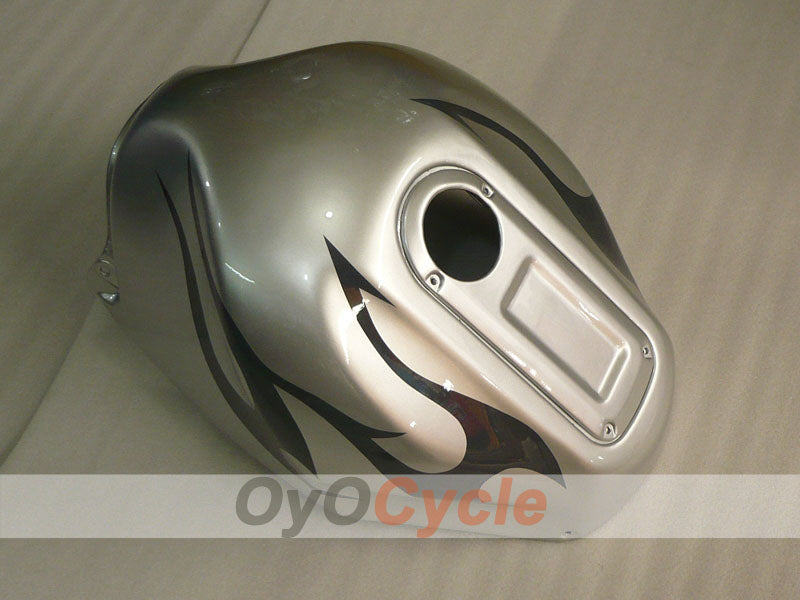 Kit de carénage à injection pour NINJA ZX-12R 02-05 - Noir, argent - Style d’origine #OYO87906119