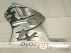 Kit de carénage à injection pour NINJA ZX-12R 02-05 - Noir, argent - Style d’origine #OYO87906119
