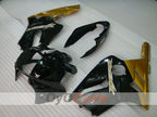 Kit de carénage à injection pour NINJA ZX-12R 02-05 - Noir, or - Style d’origine #OYO87906120