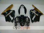 Kit de carénage à injection pour NINJA ZX-12R 02-05 - Noir, or - Style d’origine #OYO87906120