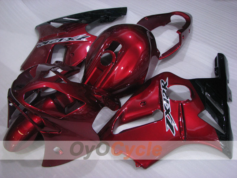 Kit de carénage à injection pour NINJA ZX-12R 02-05 - Couleur rouge vin - Style d’origine #OYO87906121