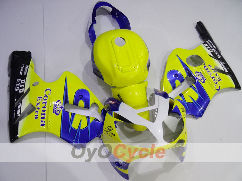 Kit de carénage à injection pour NINJA ZX-12R 02-05 - Jaune, bleu - Corona #OYO87906122 Image principale du produit