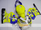 Kit de carénage à injection pour NINJA ZX-12R 02-05 - Jaune, bleu - Corona #OYO87906122