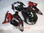 Kit de carénage à injection pour NINJA ZX-14R 06-11 - Couleur rouge vin, noir - Style d’origine #OYO87906126