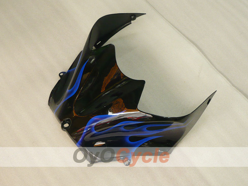 Kit de carénage à injection pour NINJA ZX-14R 06-11 - Bleu, noir - Flamme #OYO87906127