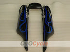 Kit de carénage à injection pour NINJA ZX-14R 06-11 - Bleu, noir - Flamme #OYO87906127