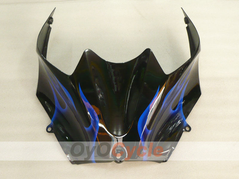 Kit de carénage à injection pour NINJA ZX-14R 06-11 - Bleu, noir - Flamme #OYO87906127