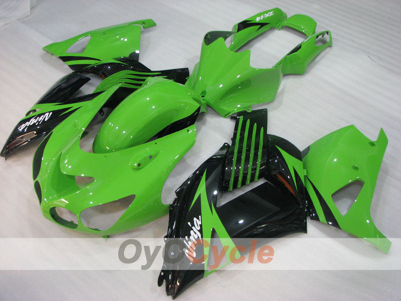 Kit de carénage à injection pour NINJA ZX-14R 06-11 - Vert, noir - Personnalisable #OYO87906129 Image secondaire du produit