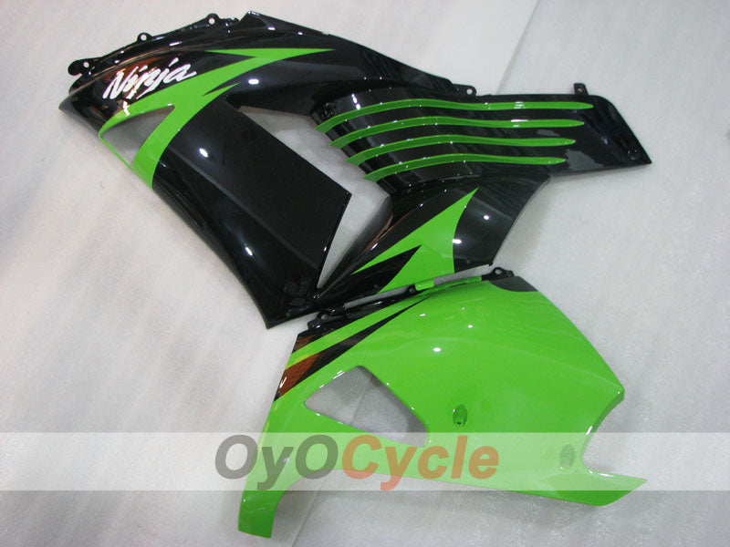 Kit de carénage à injection pour NINJA ZX-14R 06-11 - Vert, noir - Personnalisable #OYO87906129