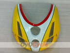 Kit de carénage à injection pour Ducati 749 03-04 - Jaune, Blanc, Noir - Style usine #OYO87906130