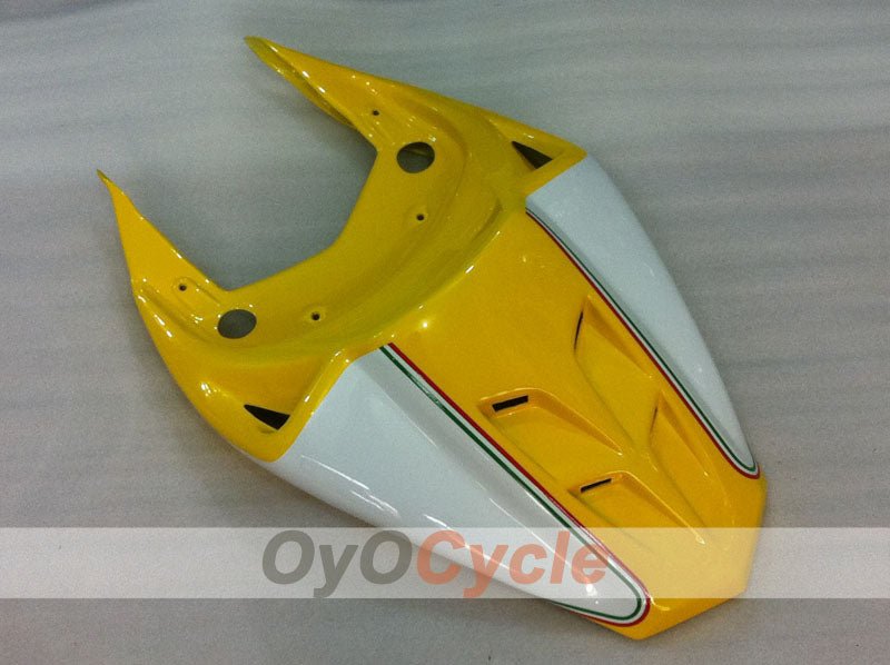 Kit de carénage à injection pour Ducati 749 03-04 - Jaune, Blanc, Noir - Style usine #OYO87906130