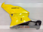 Kit de carénage à injection pour Ducati 999 03-04 - Jaune, Blanc, Noir - Style usine #OYO87906136