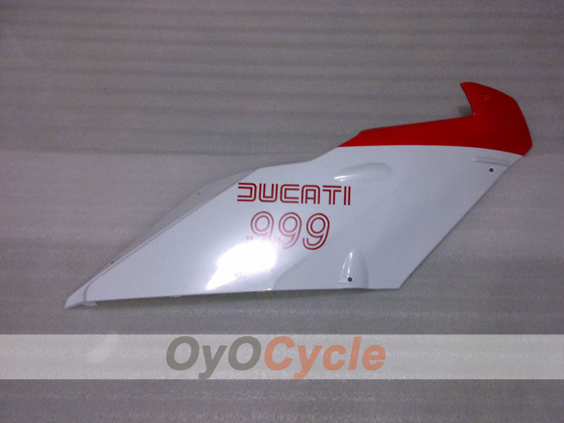 Kit de carénage à injection pour Ducati 749 03-04 - Vert militaire, Rouge, Blanc - Style usine #OYO87906131