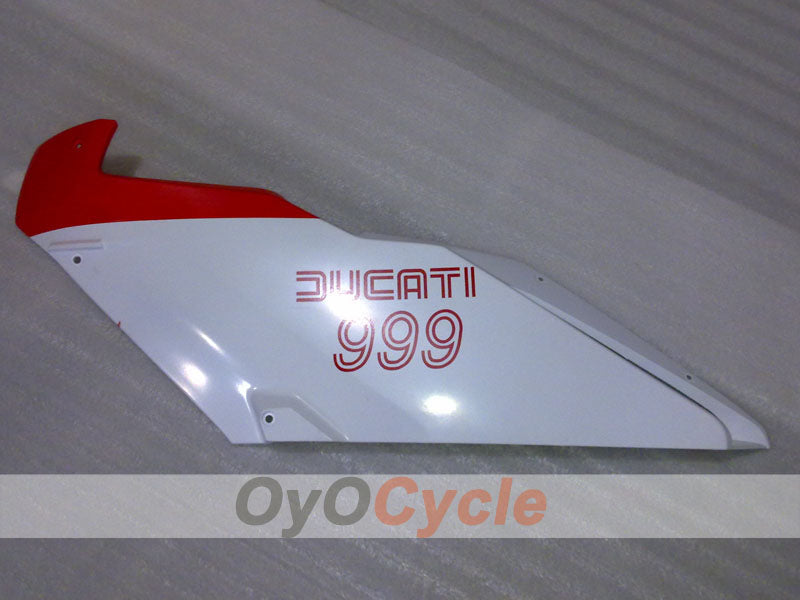 Kit de carénage à injection pour Ducati 749 03-04 - Vert militaire, Rouge, Blanc - Style usine #OYO87906131
