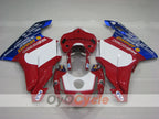 Kit de carénage à injection pour Ducati 999 03-04 - Rouge, Bleu, Blanc - FILA #OYO87906138