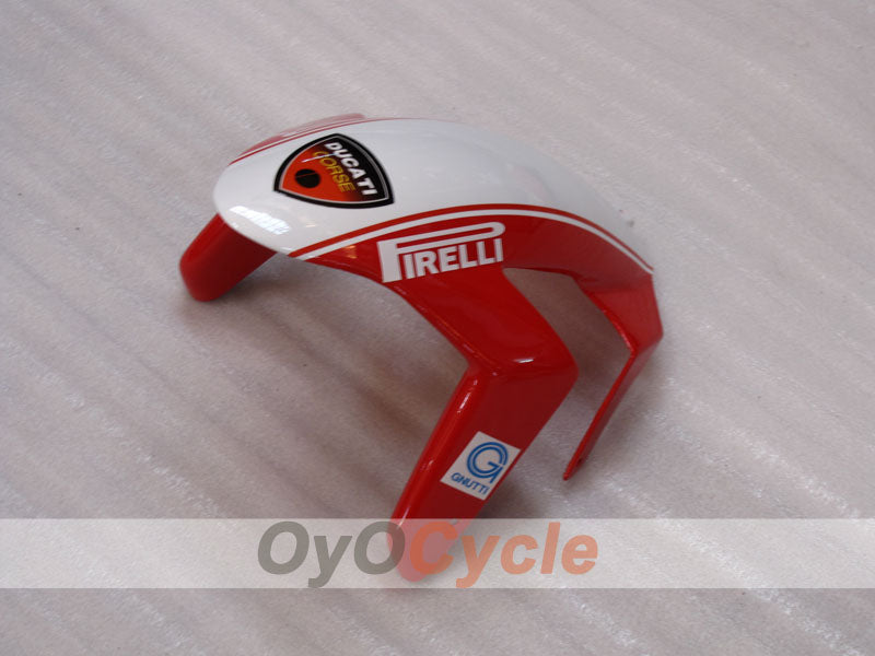 Kit de carénage à injection pour Ducati 749 03-04 - Rouge, Blanc, Noir - Xerox #OYO87906133