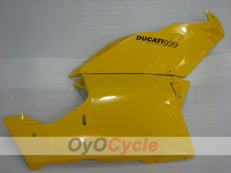 Kit de carénage à injection pour Ducati 749 03-04 - Jaune - Style usine #OYO87906135