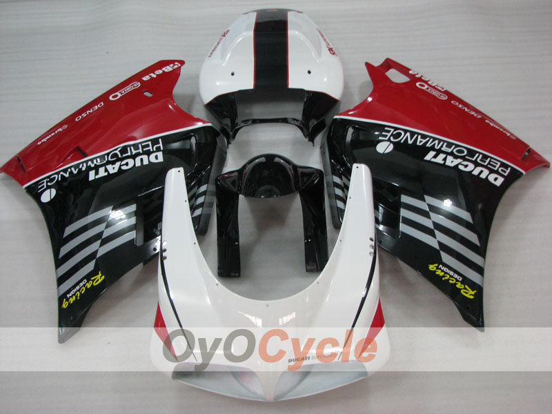 Kit de carénage à injection pour Ducati 996 99-02 - Rouge, Blanc, Noir - Performance #OYO87906150 Image secondaire du produit