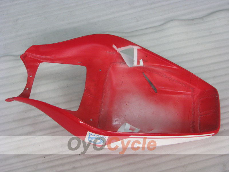 Kit de carénage à injection pour Ducati 996 99-02 - Rouge, Blanc - Xerox #OYO87906152