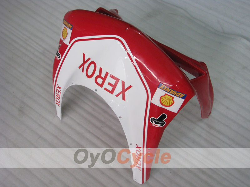 Kit de carénage à injection pour Ducati 996 99-02 - Rouge, Blanc - Xerox #OYO87906152