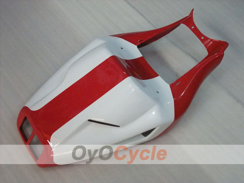 Kit de carénage à injection pour Ducati 748 94-02 - Rouge, Blanc - Style usine #OYO87906153