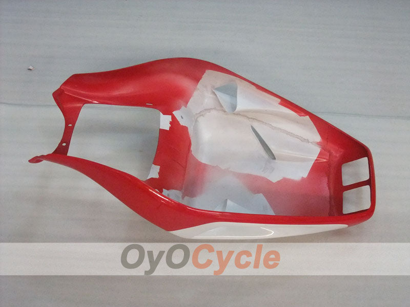 Kit de carénage à injection pour Ducati 748 94-02 - Rouge, Blanc - Style usine #OYO87906153